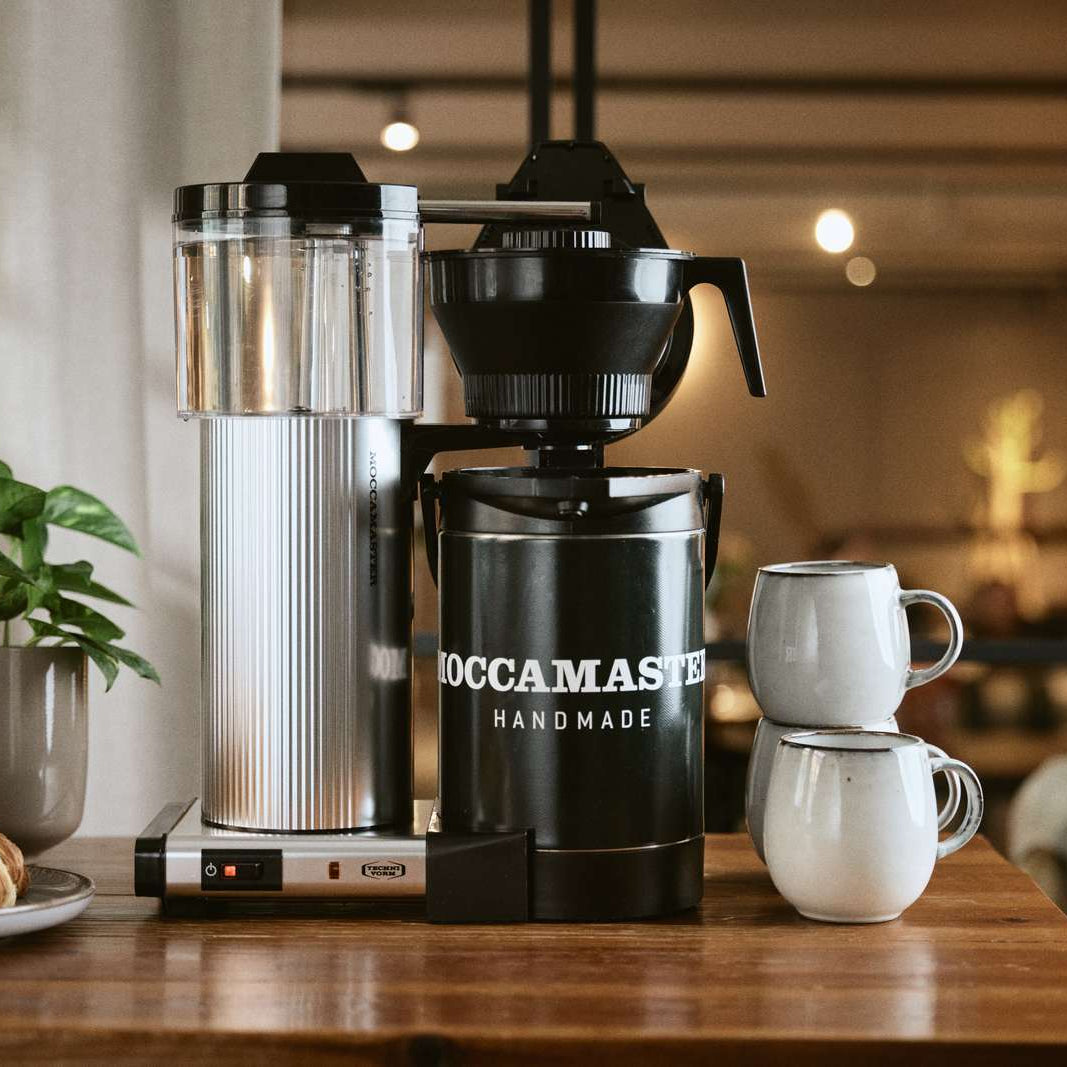 Moccamaster CDT Grand Polished Silver