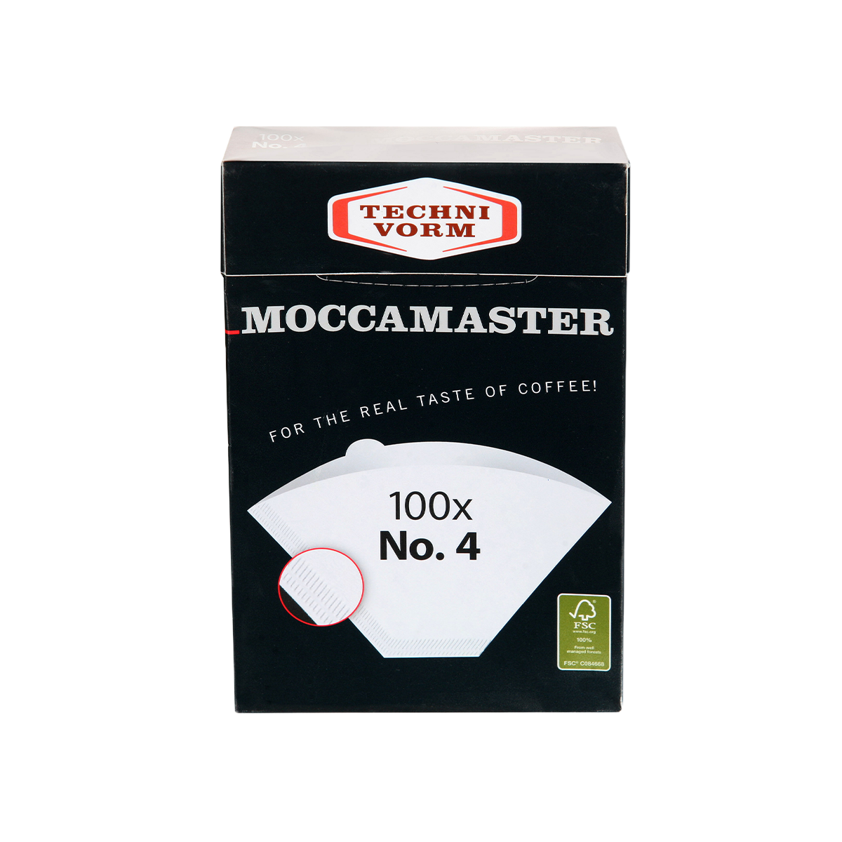 Moccamaster kaffefilter 1x4